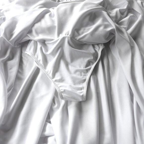 White Ruffle Dress | Cottagecore BridgertonCore Romantic Academia - Picture 5 of 8